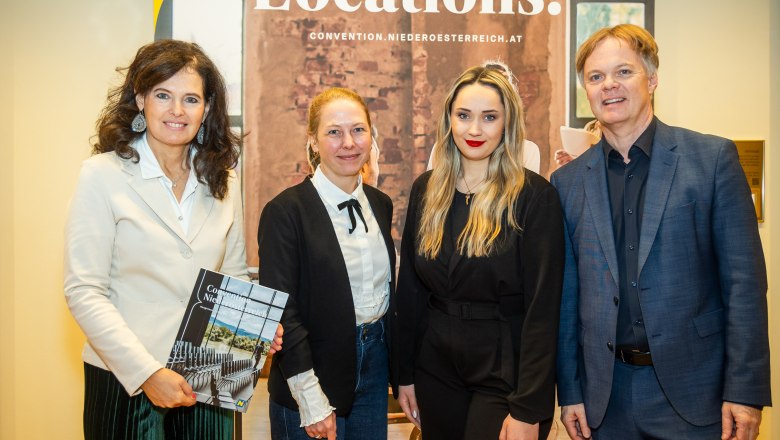 Mit zwei neuen Top-Partnern beim Business Breakfast, © Niederösterreich Werbung/Christian Husar Mit zwei neuen Top-Partnern beim Business Breakfast, © Niederösterreich Werbung/Christian Husar