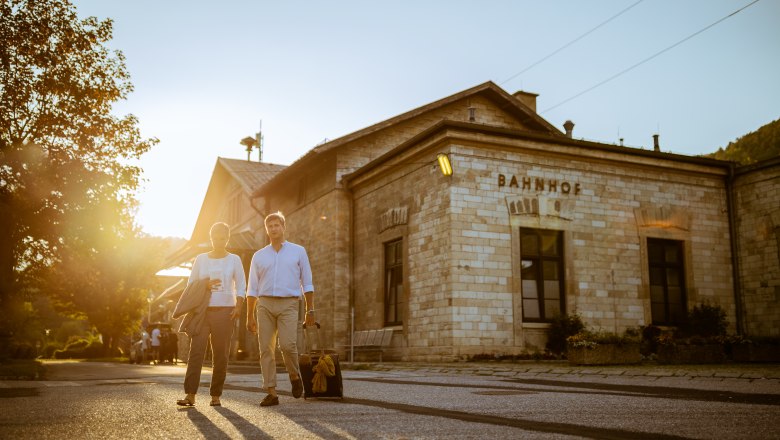 Bahnhof Payerbach, © Wiener Alpen, Martin Fülöp Bahnhof Payerbach, © Wiener Alpen, Martin Fülöp