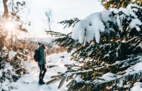 Klare Luft, herrliche Landschaft... Wandern im Winter f&uuml;hrt Schritt f&uuml;r Schritt zur Auszeit zwischendurch, &copy; Waldviertel Tourismus/ sommertage.com