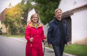 Landeshauptfrau Johanna Mikl-Leitner und Michael Duscher/ Geschäftsführer der Niederösterreich Werbung , © Daniela Mateischek