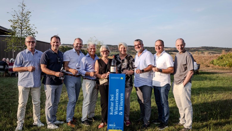 Abschlussveranstaltung im Weingut Dorli Muhr, © Elke Mayr